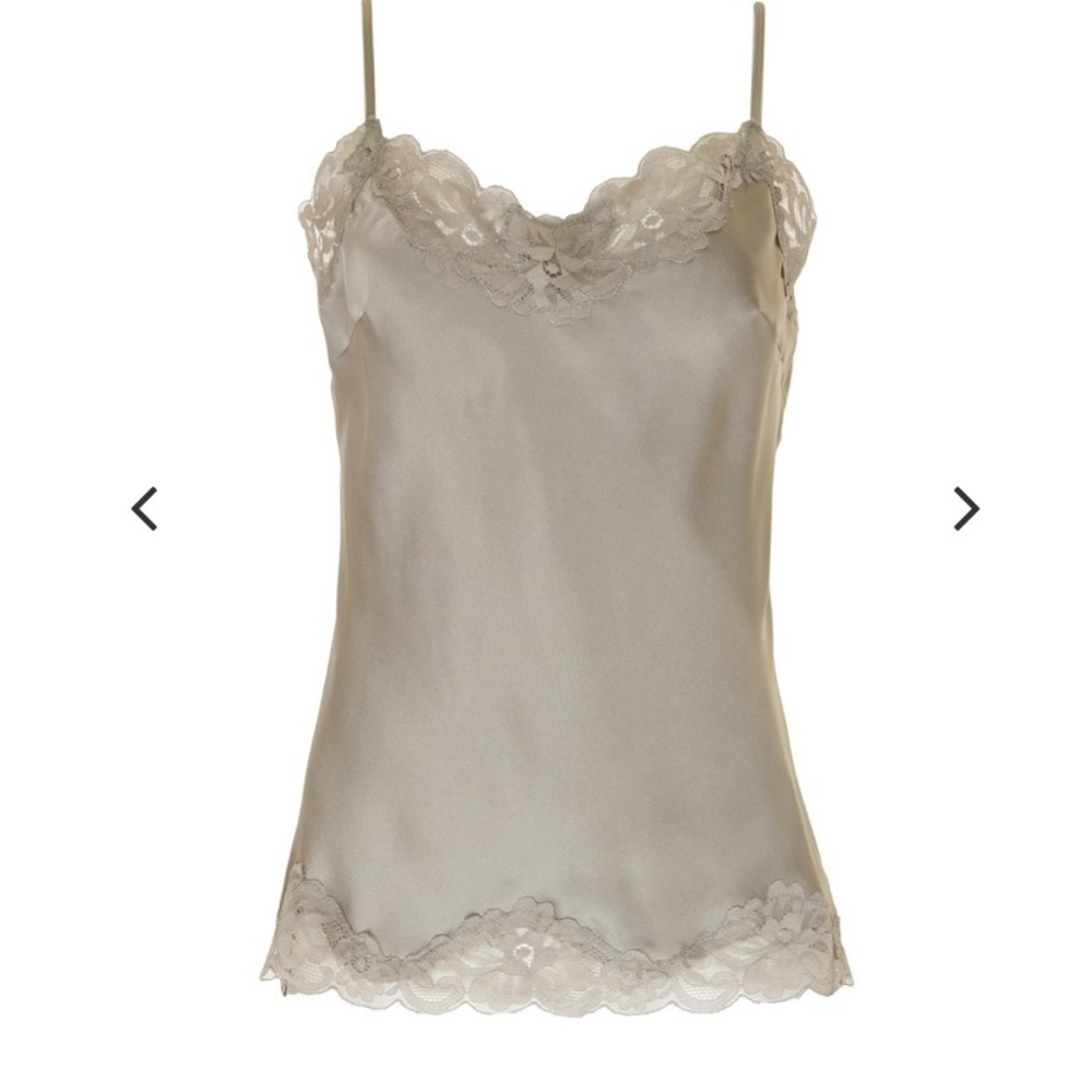 Gold hawk 100% silk Camisole